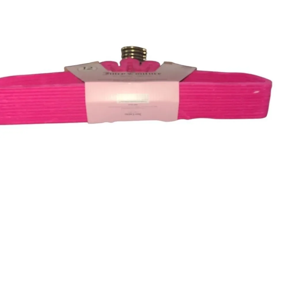 Juicy Couture Pink and Gold crown hangers : set of 20 NEW